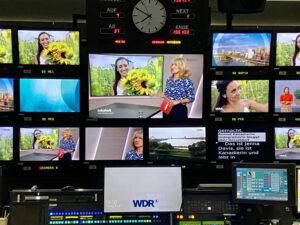 my first live TV appearance in Germany